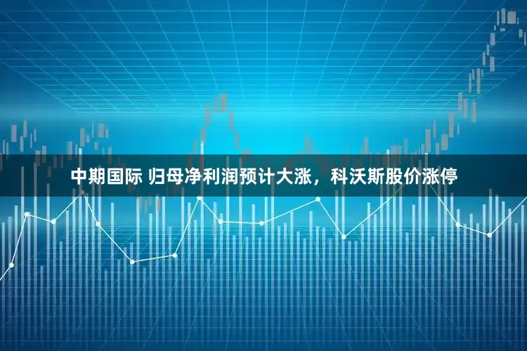 中期国际 归母净利润预计大涨，科沃斯股价涨停