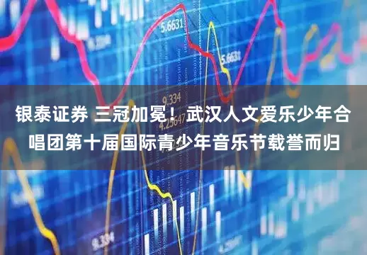 银泰证券 三冠加冕！武汉人文爱乐少年合唱团第十届国际青少年音乐节载誉而归