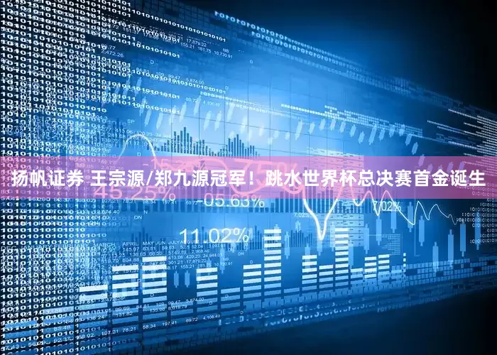 扬帆证券 王宗源/郑九源冠军！跳水世界杯总决赛首金诞生